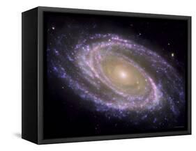 The Spiral Galaxy Known as Messier 81-Stocktrek Images-Framed Stretched Canvas