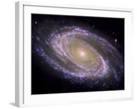 The Spiral Galaxy Known as Messier 81-Stocktrek Images-Framed Photographic Print