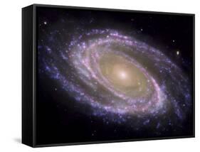 The Spiral Galaxy Known as Messier 81-Stocktrek Images-Framed Stretched Canvas