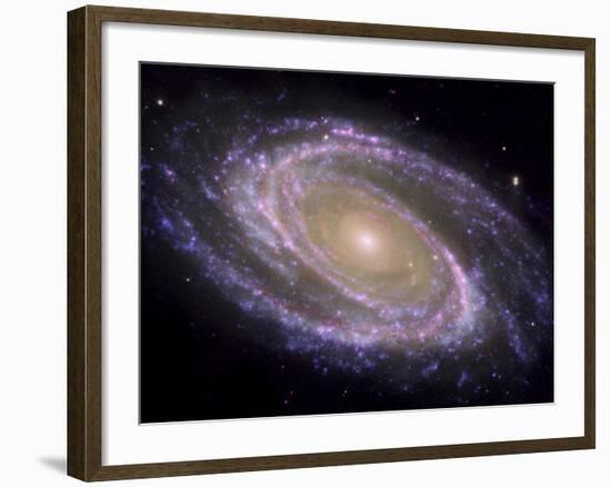 The Spiral Galaxy Known as Messier 81-Stocktrek Images-Framed Photographic Print