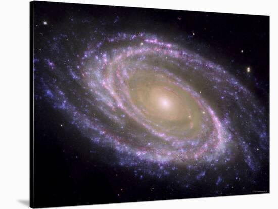 The Spiral Galaxy Known as Messier 81-Stocktrek Images-Stretched Canvas