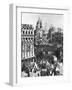 The Spire of St Martin, Ludgate Silhouetted Against the Bulk of St Paul's, London, 1926-1927-Frith-Framed Giclee Print