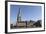 The Spire of St. Mary Magdalene Church Rises over Building on the Market Square-Stuart Forster-Framed Photographic Print