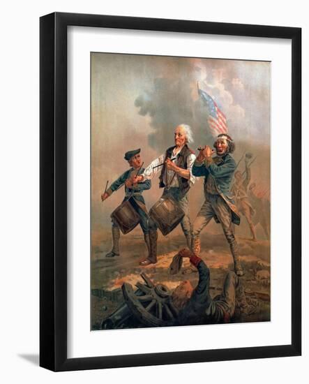 The Spirit of '76-null-Framed Giclee Print