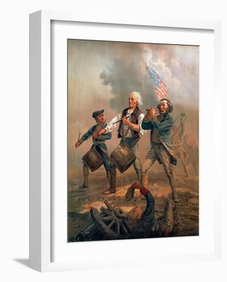 The Spirit of '76-null-Framed Giclee Print