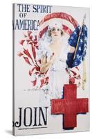 The Spirit of America Recruitment Poster-Howard Chandler Christy-Stretched Canvas