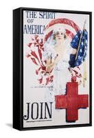 The Spirit of America Recruitment Poster-Howard Chandler Christy-Framed Stretched Canvas