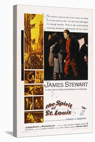 The Spirit of St. Louis, 1957, Directed by Billy Wilder-null-Stretched Canvas