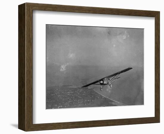 The Spirit of St. Louis in Flight-null-Framed Photographic Print