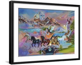 The Spirit of the Horse-Sue Clyne-Framed Giclee Print