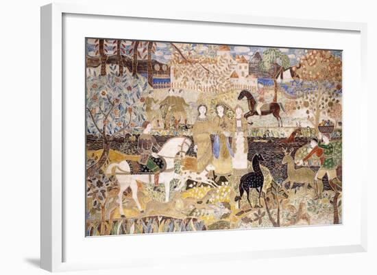 The Spirit of the Hunt-Maurice Brazil Prendergast-Framed Giclee Print