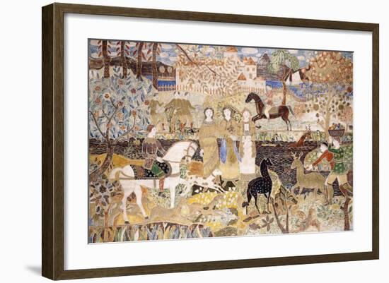 The Spirit of the Hunt-Maurice Brazil Prendergast-Framed Giclee Print