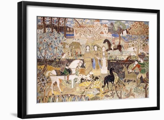 The Spirit of the Hunt-Maurice Brazil Prendergast-Framed Giclee Print