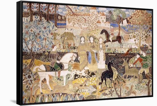 The Spirit of the Hunt-Maurice Brazil Prendergast-Framed Stretched Canvas