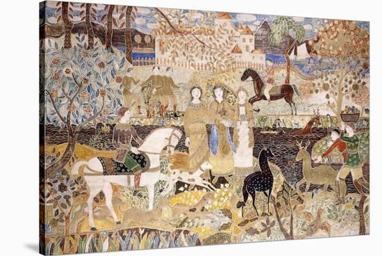 The Spirit of the Hunt-Maurice Brazil Prendergast-Stretched Canvas
