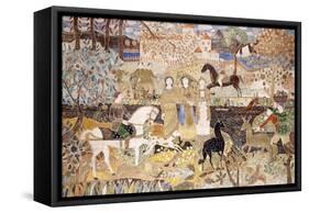 The Spirit of the Hunt-Maurice Brazil Prendergast-Framed Stretched Canvas