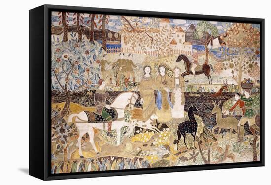 The Spirit of the Hunt-Maurice Brazil Prendergast-Framed Stretched Canvas