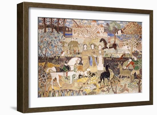 The Spirit of the Hunt-Maurice Brazil Prendergast-Framed Giclee Print