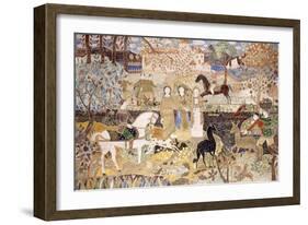 The Spirit of the Hunt-Maurice Brazil Prendergast-Framed Giclee Print