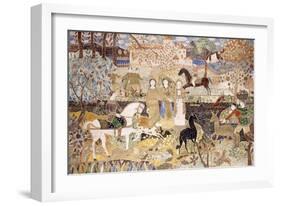 The Spirit of the Hunt-Maurice Brazil Prendergast-Framed Giclee Print