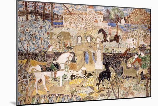 The Spirit of the Hunt-Maurice Brazil Prendergast-Mounted Giclee Print