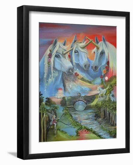 The Spirit of the Unicorn-Sue Clyne-Framed Giclee Print