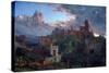 The Spirit Of War-Jasper Francis Cropsey-Stretched Canvas