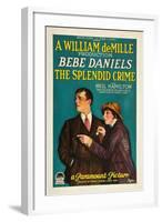 The Splendid Crime, 1925-null-Framed Giclee Print