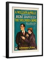 The Splendid Crime, 1925-null-Framed Giclee Print