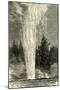 The Splendid Geyser in Action 1891, USA-null-Mounted Giclee Print