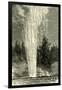 The Splendid Geyser in Action 1891, USA-null-Framed Giclee Print