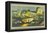 The Splendid Naval Triumph on the Mississippi-null-Framed Stretched Canvas