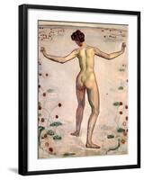 The Splendor of Lines; Linienherrlichkeit, 1908-Ferdinand Hodler-Framed Giclee Print