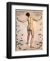 The Splendor of Lines; Linienherrlichkeit, 1908-Ferdinand Hodler-Framed Giclee Print