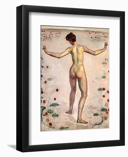 The Splendor of Lines; Linienherrlichkeit, 1908-Ferdinand Hodler-Framed Giclee Print