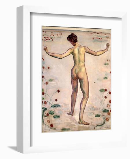 The Splendor of Lines; Linienherrlichkeit, 1908-Ferdinand Hodler-Framed Giclee Print