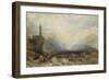 The Splügen Pass. Ca. 1842-43-J. M. W. Turner-Framed Giclee Print