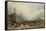 The Splügen Pass. Ca. 1842-43-J. M. W. Turner-Framed Stretched Canvas