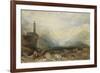 The Splügen Pass. Ca. 1842-43-J. M. W. Turner-Framed Giclee Print