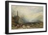 The Splugen Pass, c.1842-1843-J. M. W. Turner-Framed Giclee Print