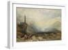 The Splugen Pass, c.1842-1843-J. M. W. Turner-Framed Giclee Print