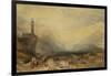 The Splugen Pass-Joseph Mallord William Turner-Framed Giclee Print