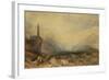 The Splugen Pass-Joseph Mallord William Turner-Framed Giclee Print