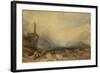 The Splugen Pass-Joseph Mallord William Turner-Framed Giclee Print