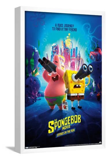 The SpongeBob Movie: Sponge On The Run - Key Art Premium Poster--Framed Poster