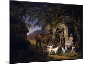 The Sportsmans Return-George Morland-Mounted Giclee Print