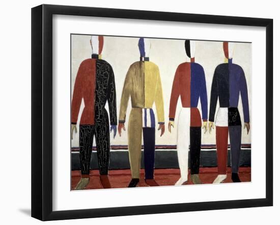 The Sportsmen-Kasimir Malevich-Framed Giclee Print