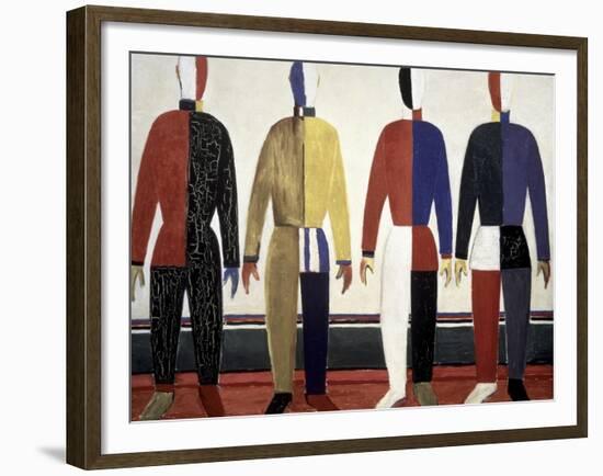 The Sportsmen-Kasimir Malevich-Framed Giclee Print