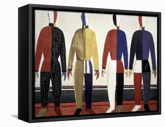 The Sportsmen-Kasimir Malevich-Framed Stretched Canvas