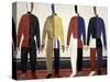 The Sportsmen-Kasimir Malevich-Stretched Canvas